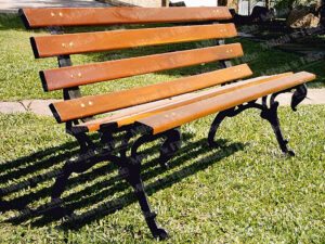 Banco Tamanduá, Banco de madeira, banco de praça, banco de jardim