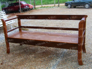 banco de madeira, banco de jardim