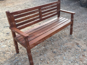banco de madeira, banco de jardim