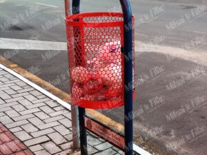 Lixeira Brusque Individual Basculante