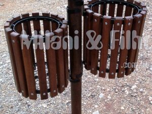 Lixeira Ecológica Madeira