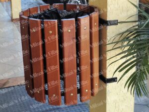 Lixeira Para Poste