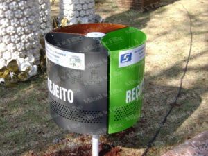 Lixeira Seletiva Compacta