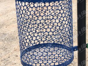 Lixeira Telêmaco Individual Fixa