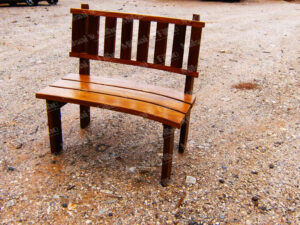 banco de madeira, banco de jardim, poltrona de madeira
