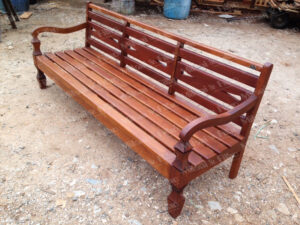 banco de madeira, banco de jardim