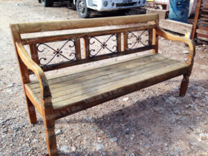 banco de madeira, banco de jardim