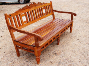 banco de madeira, banco de jardim