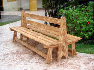 banco de madeira, banco de jardim, banco de praça