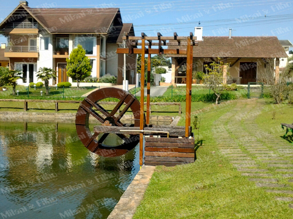 Roda D'água / Monjolo - Milani e Filho Carpintaria®